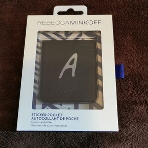 Rebecca  Minkoff sticker pocket, bnwt